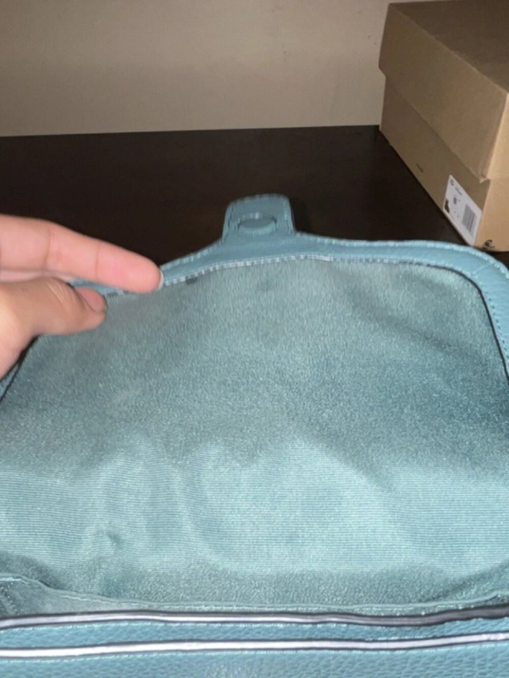 Coach colorblock shoulder bag blue - Picture 4 of 4